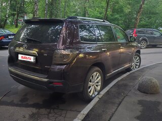 2012 Toyota Highlander II (XU40) Рестайлинг, пурпурный, 1275000 рублей, вид 3