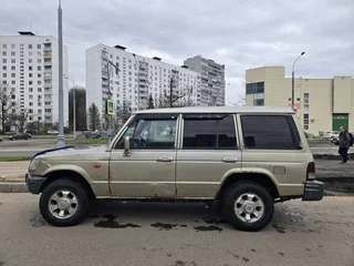 2001 Hyundai Galloper II, серебристый, 310000 рублей, вид 4