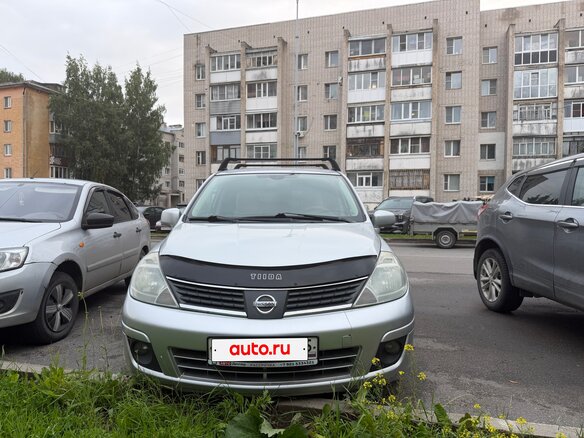 2008 Nissan Tiida I, серебристый, 450000 рублей - вид 1