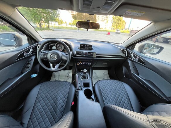 2014 Mazda 3 III (BM), серый, 1500000 рублей - вид 8