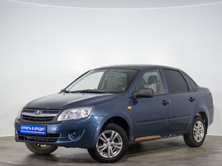 2013 Lada (ВАЗ) Granta I, синий, 279000 рублей, вид 3