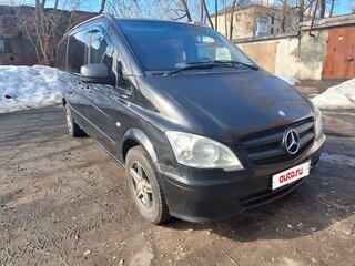 2011 Mercedes-Benz Vito 113 CDI L2 II (W639) Рестайлинг, чёрный, 1400000 рублей, вид 1
