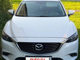 2015 Mazda 6 III (GJ) Рестайлинг, белый, 1900000 рублей, вид 1