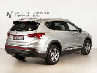 2021 Hyundai Santa Fe IV Рестайлинг, серебристый, 2867000 рублей, вид 3