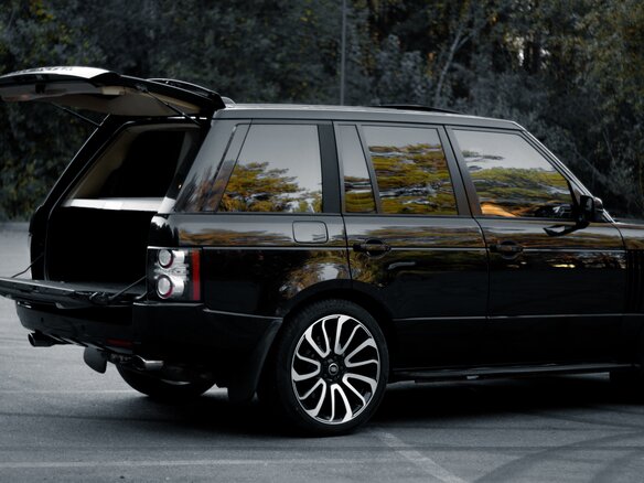 2005 Land Rover Range Rover III Рестайлинг, синий, 1590000 рублей - вид 16
