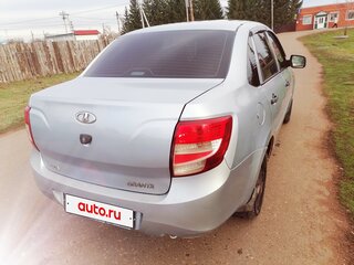 2013 Lada (ВАЗ) Granta I, голубой, 330000 рублей, вид 4