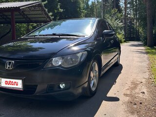 2008 Honda Civic VIII, чёрный, 640000 рублей, вид 2