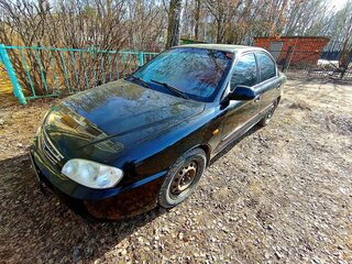 2006 Kia Spectra I Рестайлинг 2, чёрный, 250000 рублей, вид 3
