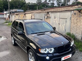 2000 BMW X5 4.4i I (E53), чёрный, 900000 рублей, вид 3