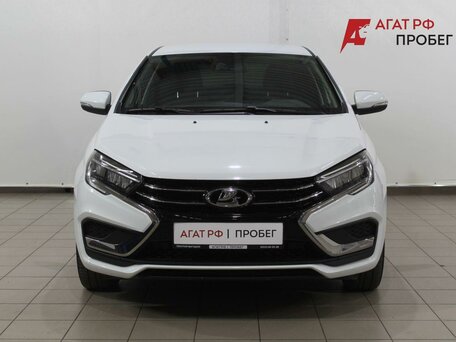 2023 Lada (ВАЗ) Vesta I Рестайлинг (NG), белый, 1230000 рублей, вид 2