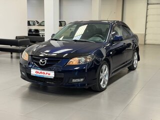 2008 Mazda 3 5-speed I (BK) Рестайлинг, синий, 655000 рублей, вид 1