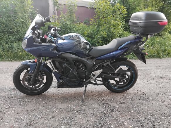 2008 Yamaha FZ6, синий, 450000 рублей - вид 4