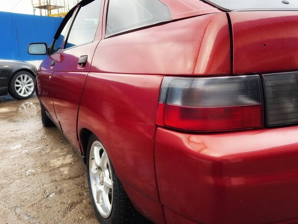 2007 Lada (ВАЗ) 2112, красный, 250000 рублей - вид 5