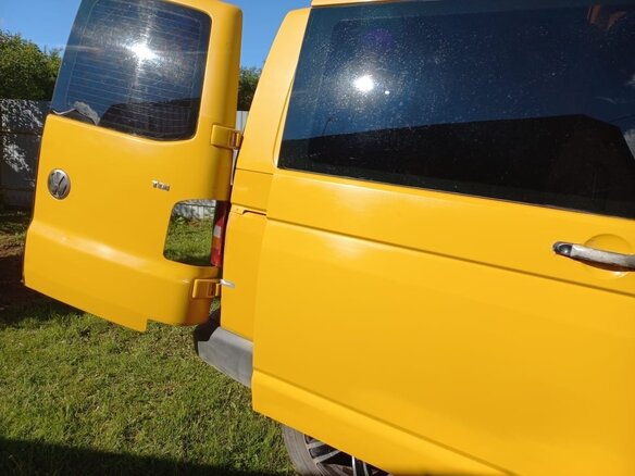 2004 Volkswagen Transporter T5, жёлтый, 1150000 рублей - вид 13