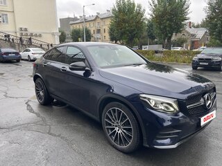 2017 Mercedes-Benz GLC 300 I (X253), синий, 4400000 рублей, вид 4