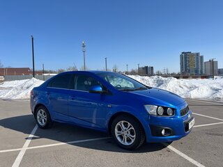 2013 Chevrolet Aveo II, синий, 870000 рублей, вид 5