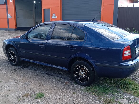 2006 Skoda Octavia I (A4) Рестайлинг, синий - вид 3