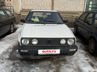 1990 Volkswagen Golf KAT II, белый, 85000 рублей, вид 4