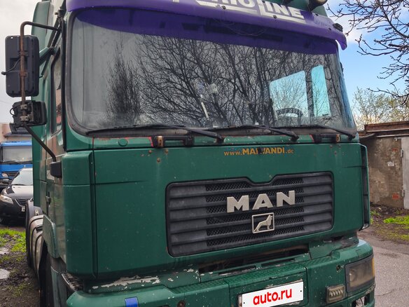 1998 MAN 19, зелёный, 550000 рублей - вид 2