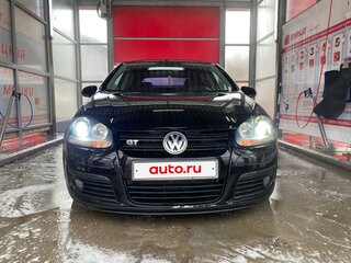 2007 Volkswagen Golf V, чёрный, 575000 рублей, вид 5