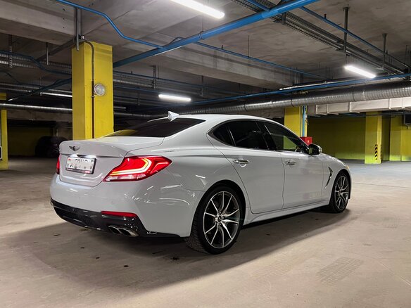 2018 Genesis G70 I, серый, 2466722 рублей - вид 15