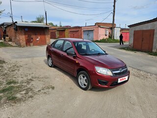 2016 Lada (ВАЗ) Granta I, красный, 423000 рублей, вид 5