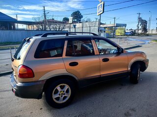 2001 Hyundai Santa Fe I, золотистый, 650000 рублей, вид 5