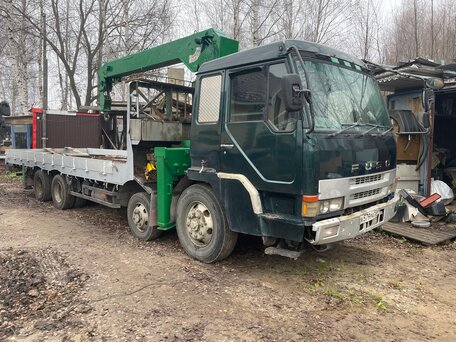 1993 Fuso (Mitsubishi) Super Great, зелёный, 3550000 рублей, вид 2