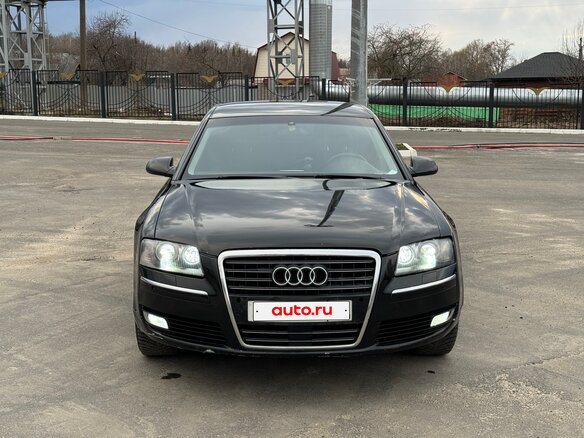 2003 Audi A8 II (D3), чёрный, 650000 рублей - вид 2