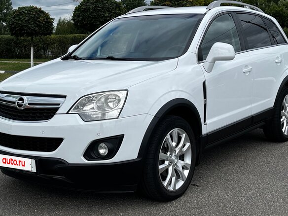 2013 Opel Antara I Рестайлинг, белый, 1520000 рублей