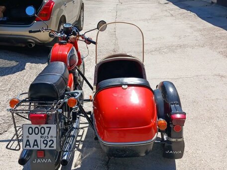 1980 Jawa 350/634, красный, 280000 рублей, вид 4