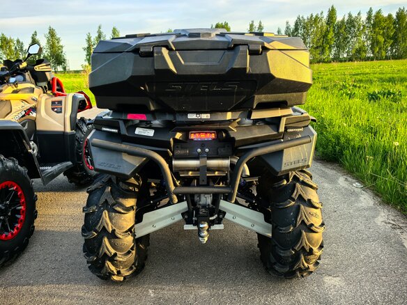 2022 Stels ATV-850 Guepard Trophy, чёрный, 850000 рублей - вид 2
