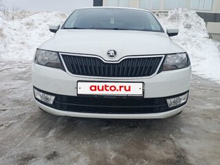 2014 Skoda Rapid I, белый, 650000 рублей, вид 2