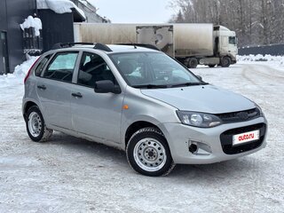 2014 Lada (ВАЗ) Kalina II, серебристый, 285000 рублей, вид 3