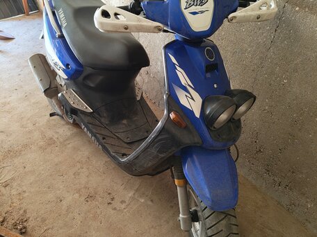 1999 Yamaha BWs, синий, 110000 рублей, вид 1