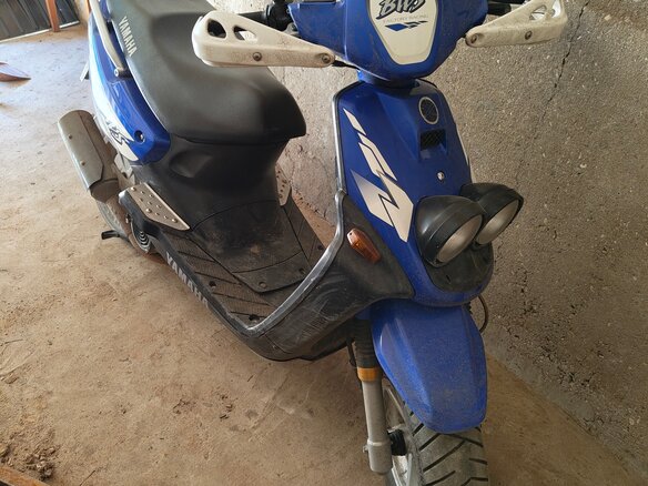 1999 Yamaha BWs, синий, 110000 рублей