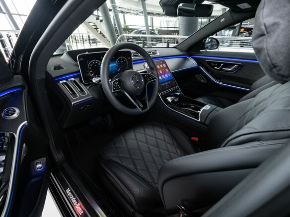 2026 Mercedes-Benz S-Класс 450 d 4MATIC VII (W223) Рестайлинг, чёрный - вид 8