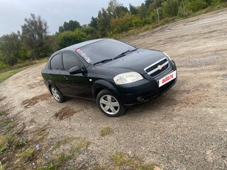 2011 Chevrolet Aveo I Рестайлинг, чёрный, 400000 рублей, вид 1
