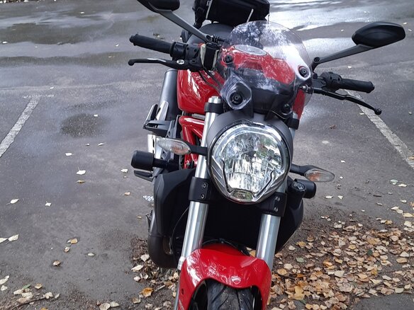 2014 Ducati Monster 821, красный, 500000 рублей - вид 3