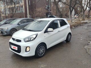2015 Kia Picanto II Рестайлинг, белый, 1100000 рублей, вид 1