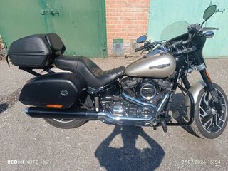 2018 Harley-Davidson Sport Glide, серебристый, 1490000 рублей, вид 2