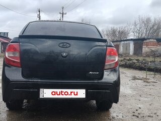 2015 Lada (ВАЗ) Granta Sport I, чёрный, 500000 рублей, вид 4