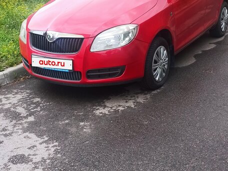 2009 Skoda Fabia II, красный, 400000 рублей, вид 1