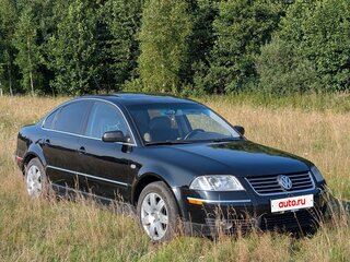 2002 Volkswagen Passat B5 Рестайлинг, чёрный, 460000 рублей, вид 3