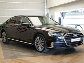 2022 Audi A8 55 TFSI IV (D5), чёрный, 4770000 рублей, вид 3