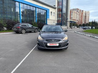 2012 Hyundai Solaris I, серый, 895000 рублей, вид 1