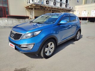 2010 Kia Sportage III, синий, 900000 рублей, вид 1