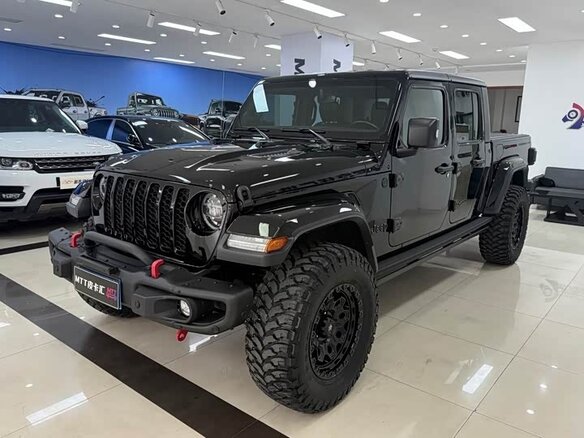 2022 Jeep Gladiator II (JT), чёрный - вид 2