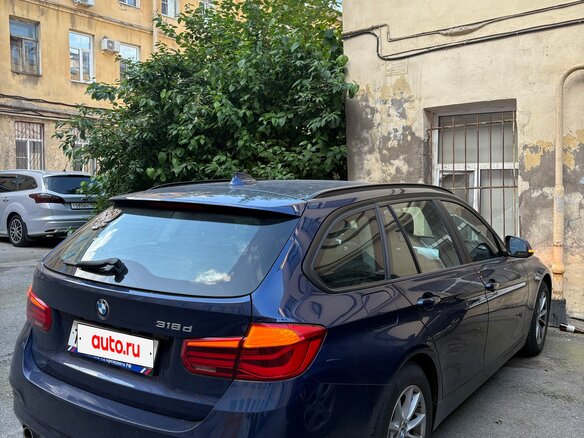 2018 BMW 3 серии 318d VI (F3x) Рестайлинг, синий, 2000000 рублей - вид 26