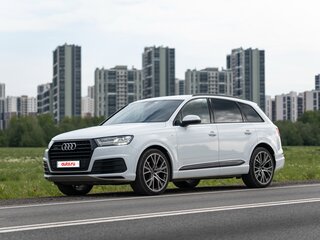 2018 Audi Q7 II (4M), белый, 4100000 рублей, вид 1